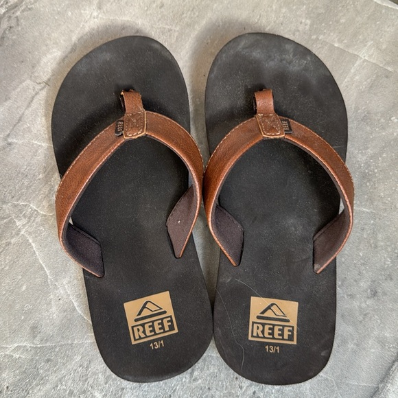 Reef Brown Flip Flops - 13C/1Y - Picture 2 of 5